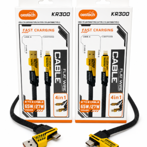 Cable 4 en 1 (Usb-C-V8)