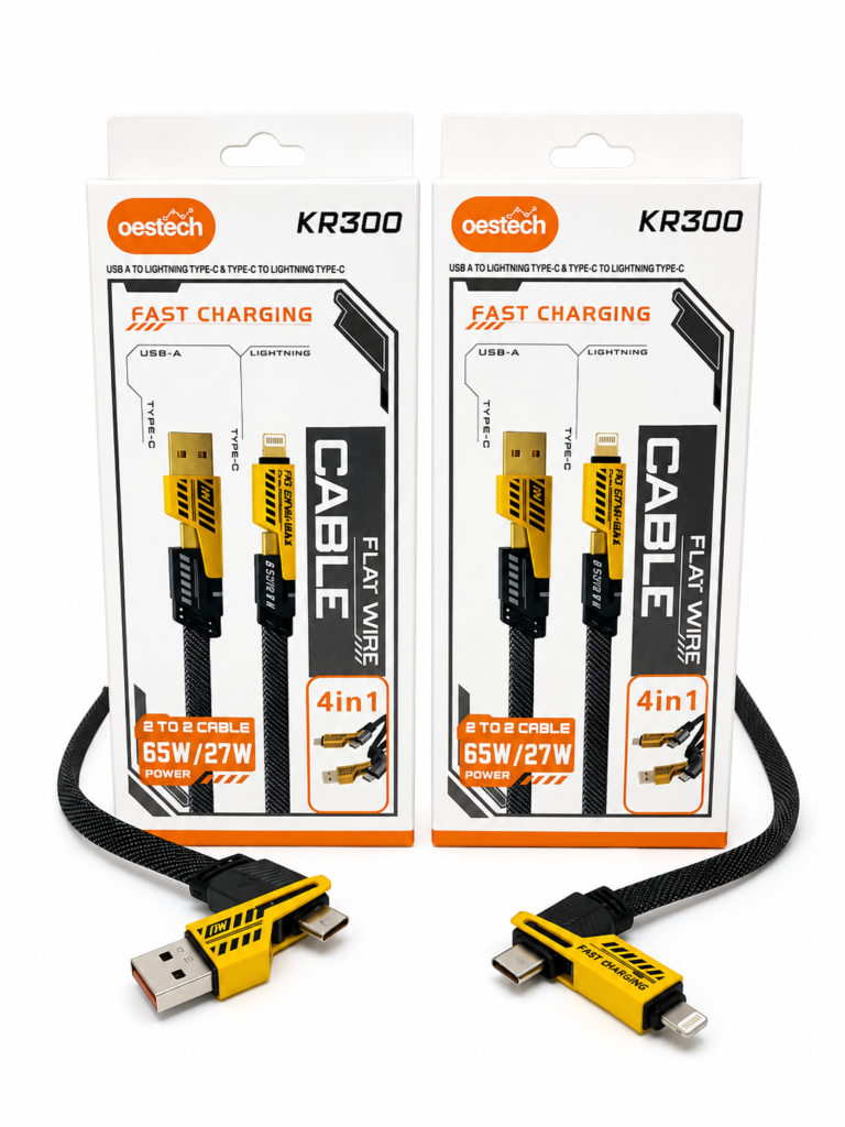 Cable 4 en 1 (Usb-C-V8)