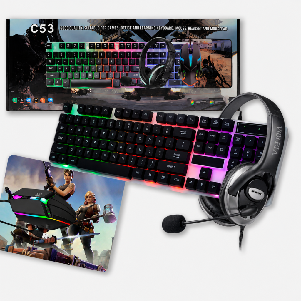 Combo gamer 4 en 1 C53