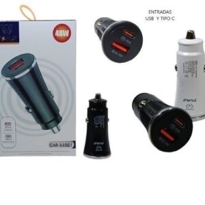 Cargador auto time 48w